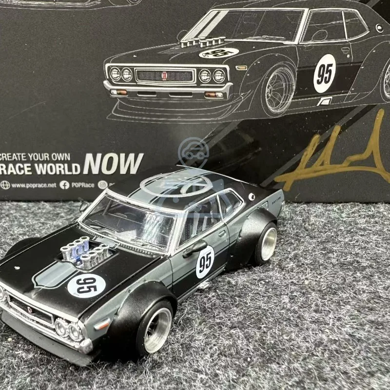 POPRACE 1/64 홍콩 오토바이 쇼 2025 이중 서명 에디션 합금 모터 차량 다이캐스트 모델 자동차 장난감 컬렉션 선물