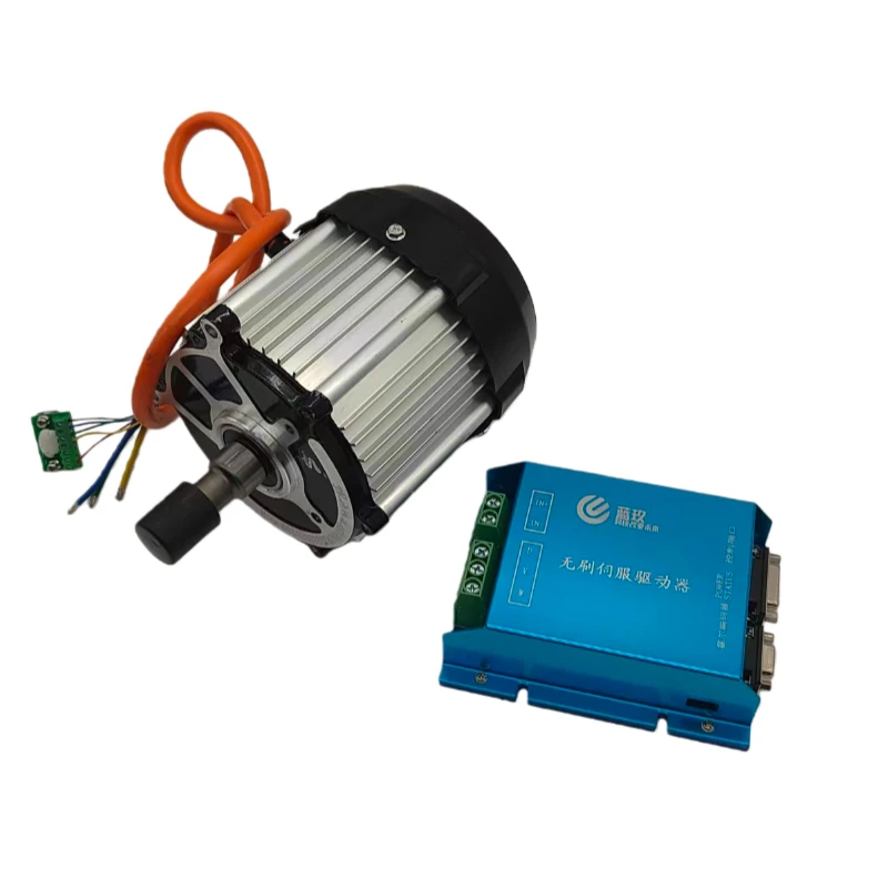 دائم 48 فولت 800 واط 21A فرش السيارات 3000 دورة في الدقيقة وحدة تحكم المحرك للكرسي المتحرك الكهربائي #6