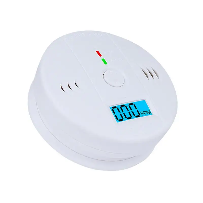 1PC Sensitive Home CO2 Sensor Detector Wireless CO Carbon Monoxide Poisoning Smoke Gas Sensor Warning Alarm CO Alarm Detector