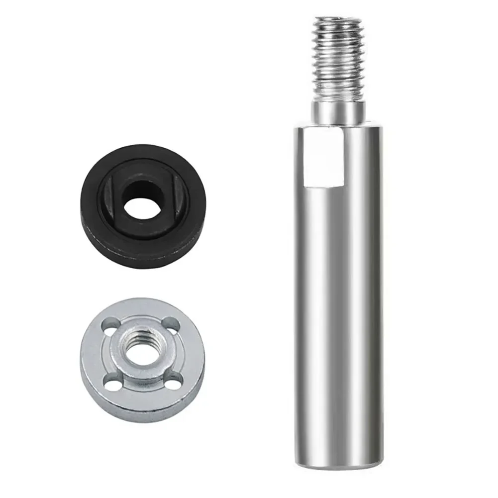 Angle Grinder Connecting Rod M10 Precise Silver+Black Smooth 3pcs/set 45# Steel+ Iron Accessories High Quality