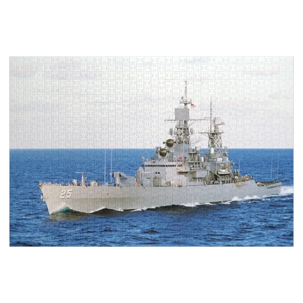 

USS BAINBRIDGE (DLGN-25) SHIP'S STORE Jigsaw Puzzle Custom Wooden Name Custom Kids Toy Puzzle