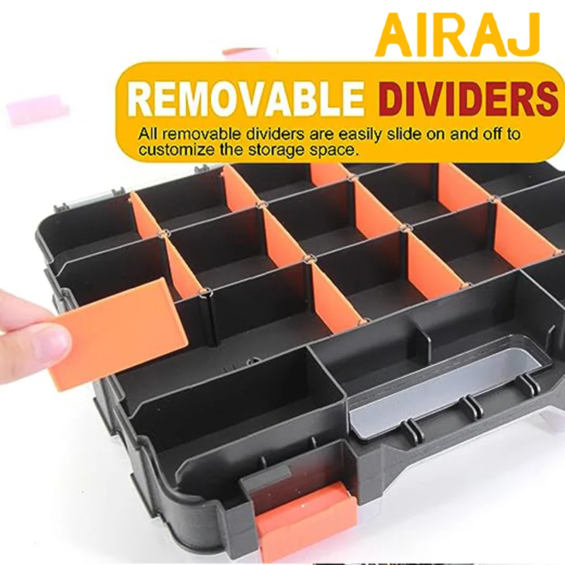 Screw Storage Box Diagonal Toolbox Brand New Parts and Accessories Storage Box Combination Parts Box Classification Shelf