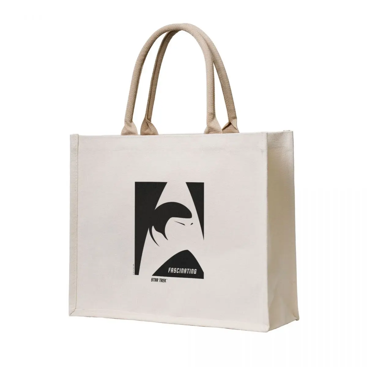 

Spock Fascinating Star Trek Original Series Transparent logo Tote Bag canvas bags Big bag women shopping trolley bag