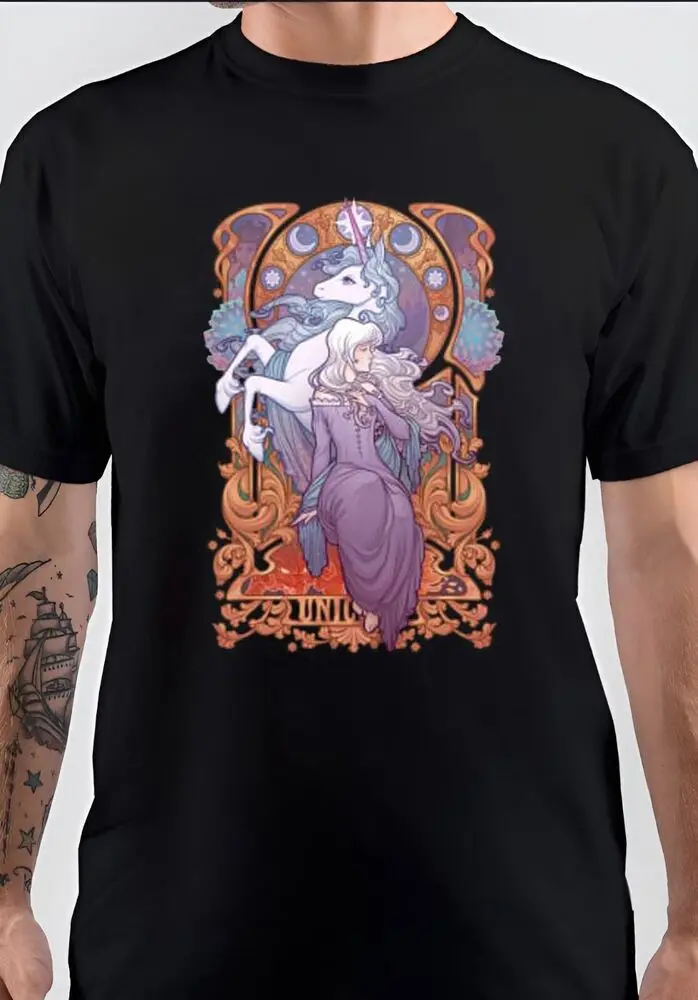 Lady Amalthea The Last Unicorn Unisex T-Shirt  Tees Y2K tops Unisex Summer Short Sleeve