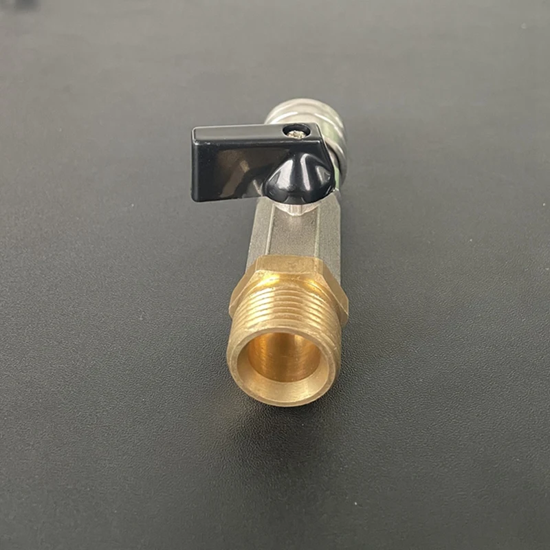 Robinet à bille pour nettoyeur haute pression, 1/4 et M22, 14mm, connecteur rapide pour nettoyeur électrique, contrôle du tuyau, interrupteur de débit d'eau