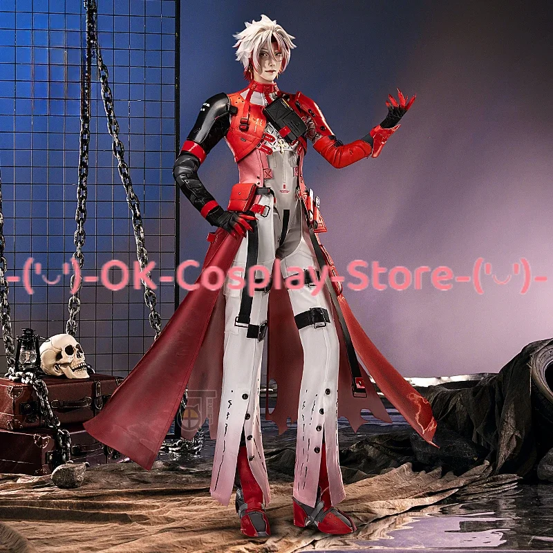 Game Wuthering Waves Scar Cosplay Costume Chinese Ancient Clothing Halloween Carnival Party Uniforms Roleplay Suits Custom Made