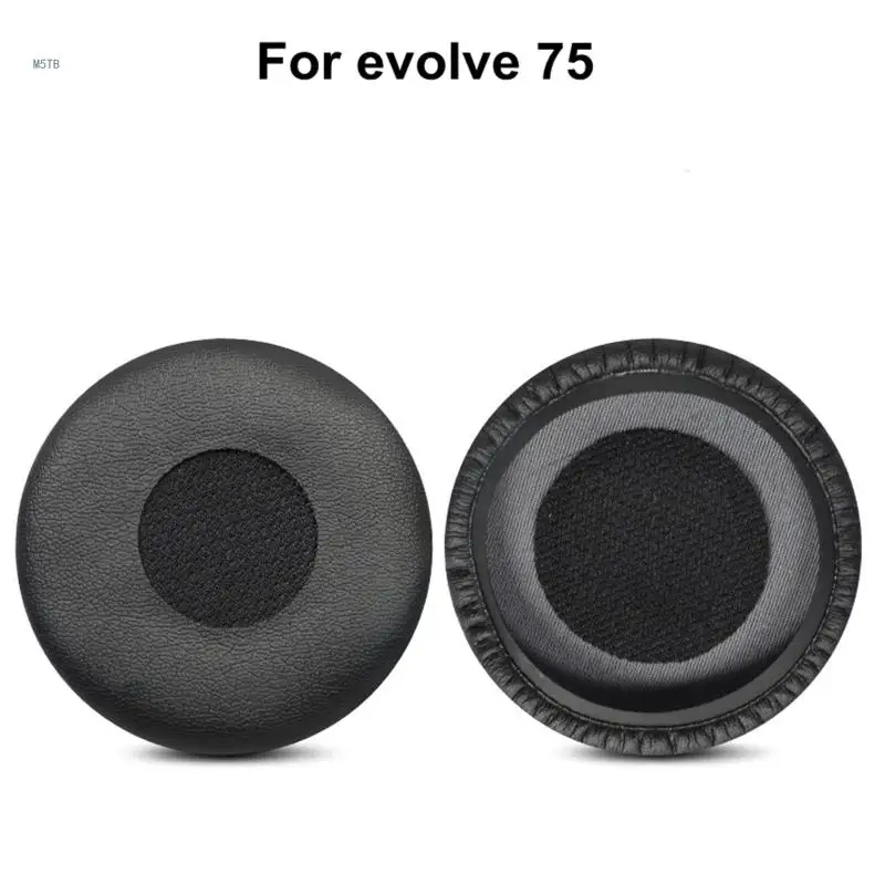 Lightweight Earpad Cushion Cover Earphone Holster Replacement 2PCS Breathable for evolve 20se 30II 40 65+ 75 Dropship