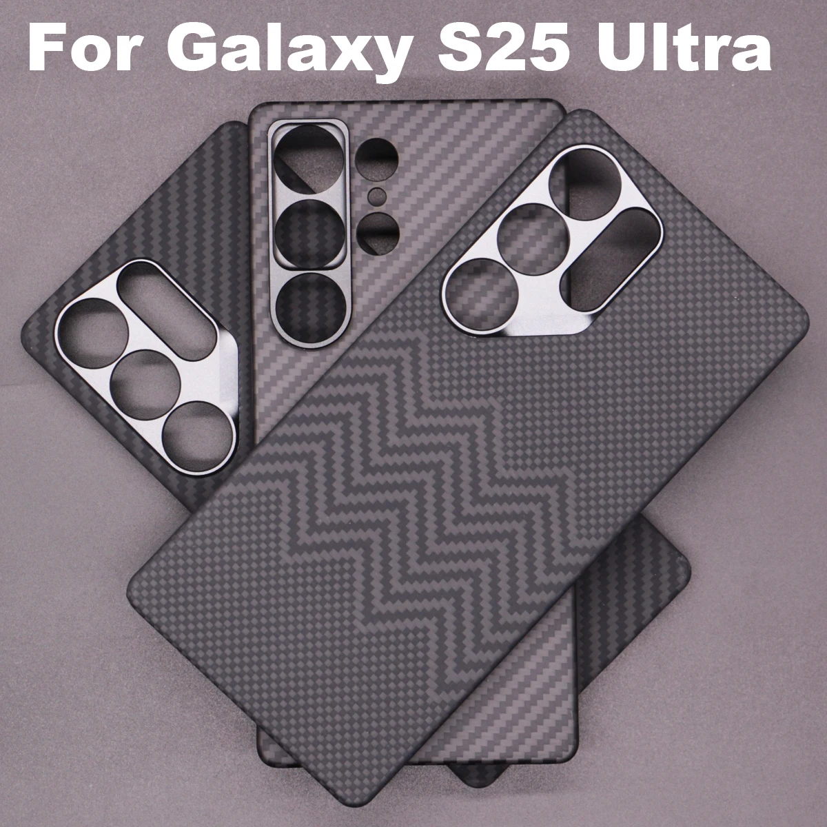 

Чехол из углеродного волокна для Samsung Galaxy S25 Ultra, защита объектива камеры, чехол из арамидного волокна, легкие аксессуары для телефонов