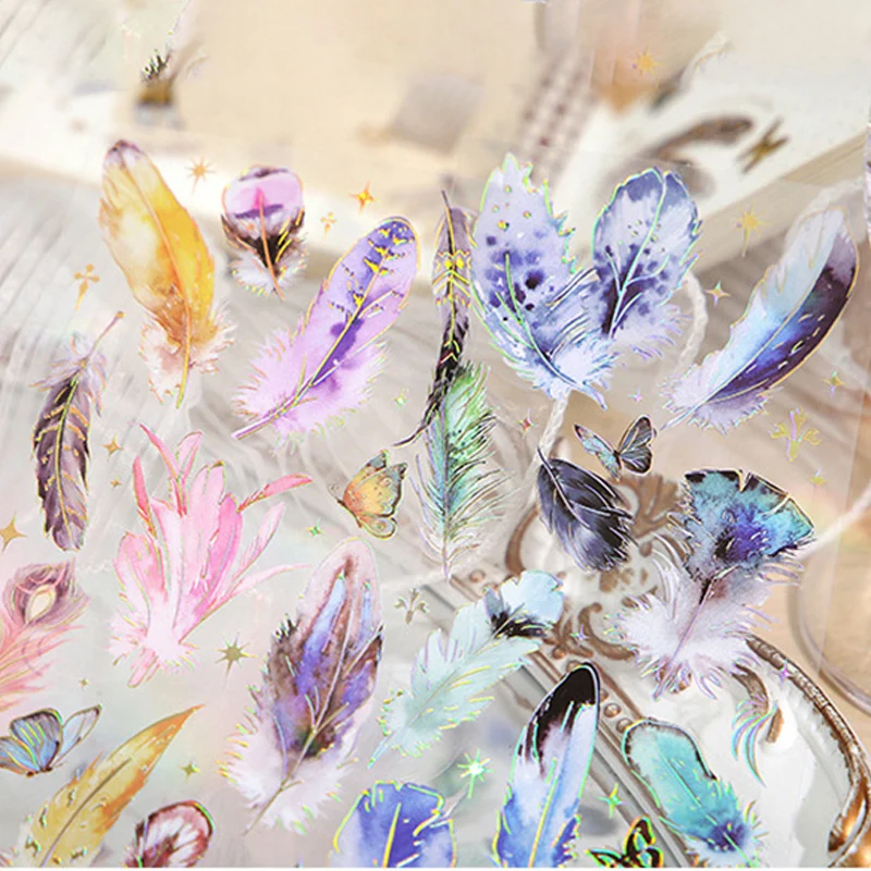 日記に便利な装飾ステッカー、子供の手作り用品、装飾メモ帳、