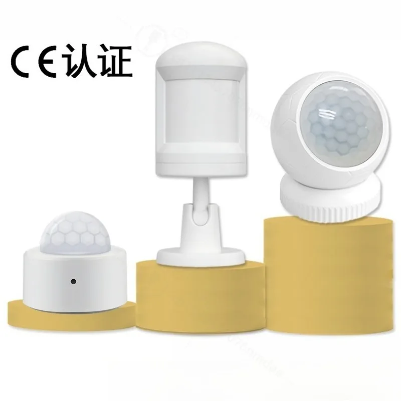 zigbee-wifi-pir-人感センサー-ワイヤレス赤外線センサー-スマートホーム-app-リモートコントロール-セキュリティアラームセンサー