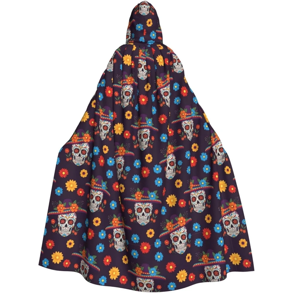 

Teens' Long Hooded Cloak for Halloween, Halloween Party Attire