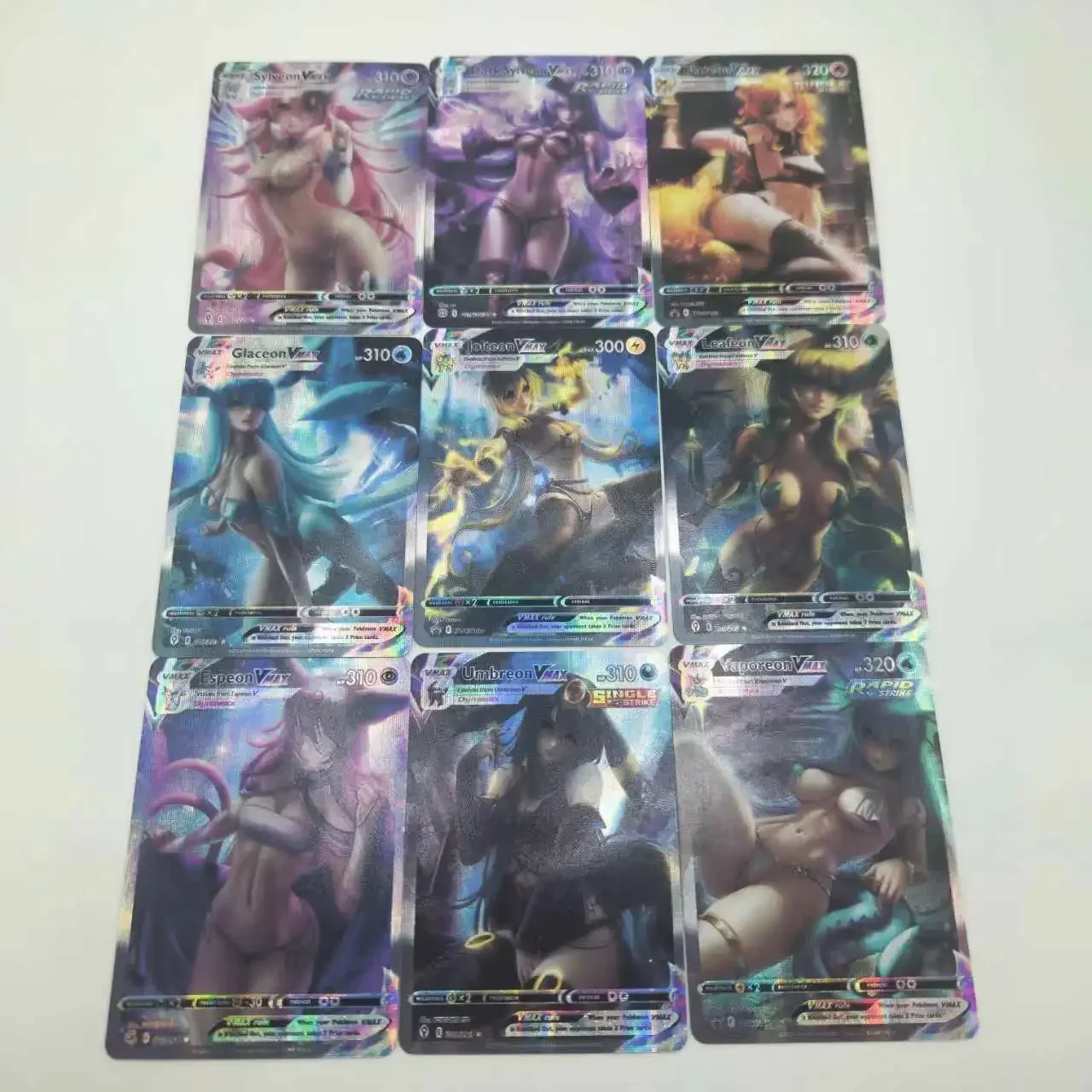 DIY Pokémon PTCG Original English 9 Sheets Per Set Umbreon Flash Card Anime Peripheral Game Collection Card Holiday Gift