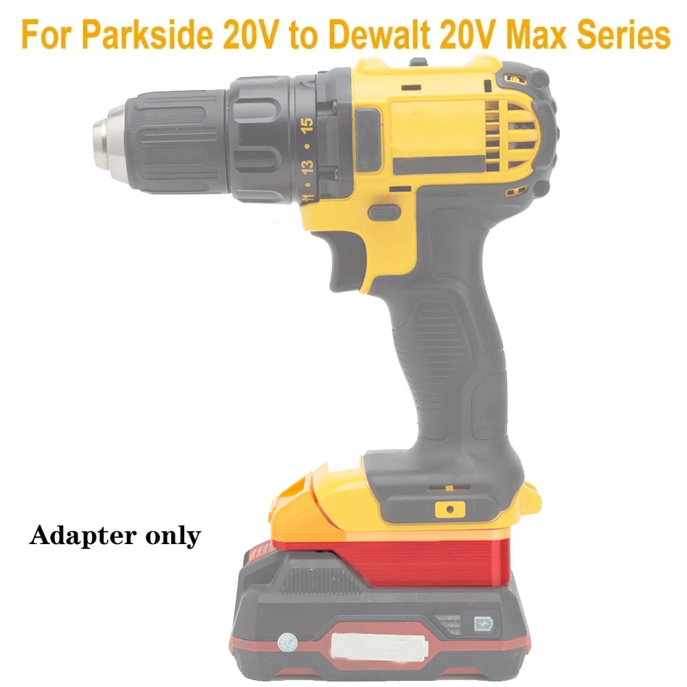 Bateria Converter Adaptador para Lidl Parkside X20v Li-ion para Dewalt 20v Max Ferramentas sem Fio Ferramentas Não Incluídas