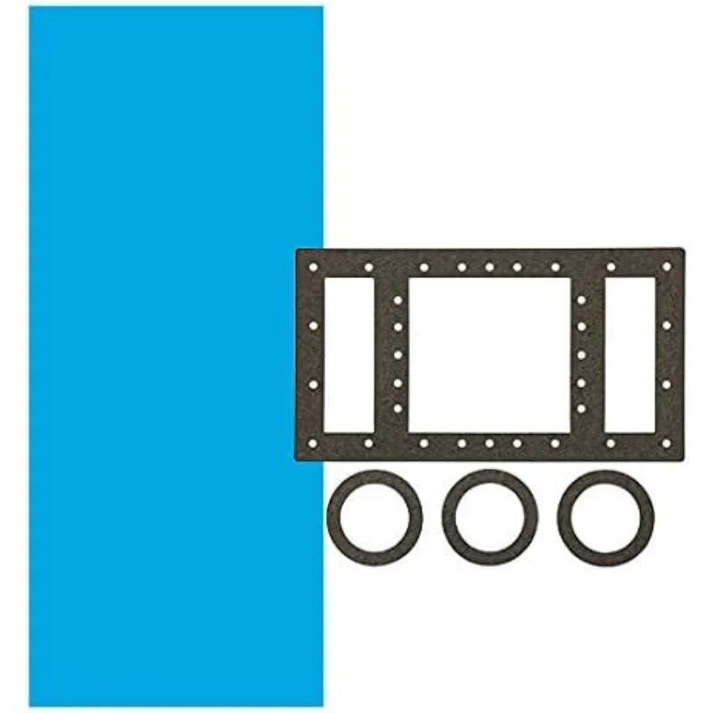 

Smartline Solid Blue 15-Foot-by-24-Foot Oval Overlap Liner, 48-or-52-Inch Wall Height, 25 Gauge, Steel Sided Above-Ground