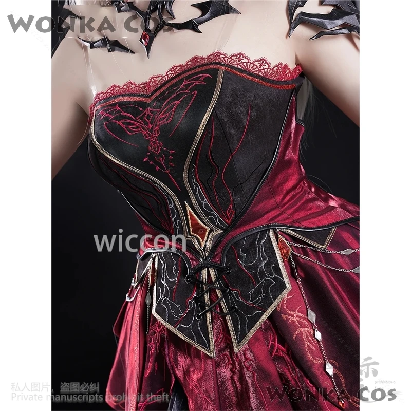 Anime Game Love And Deepspace Cosplay Heroines Costume Hunter Lolita Wigs For Woman Abysm Sovereign Dress New Girls Customized