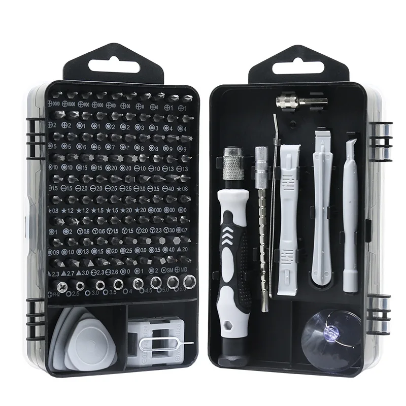 115-in-1 Screwdriver Set Multifunctional Household Screwdriver Set Mobile Phone Repair Tool Kit Multi Specification Hand Tools