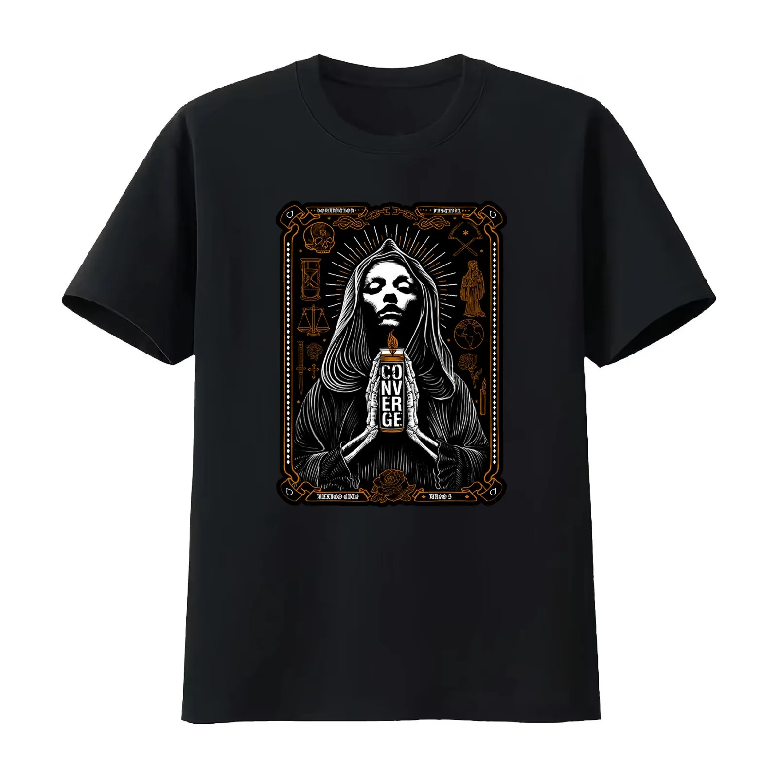red white priest jane T-Shirt Summer Casual Cotton Tee Oversized Streetwear Tops Vintage Graphic Print Unisex Men Women