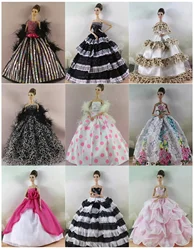 Handmade BABI Doll Clothes Dress Gown for 11.5 inch doll&body 1/6 #01