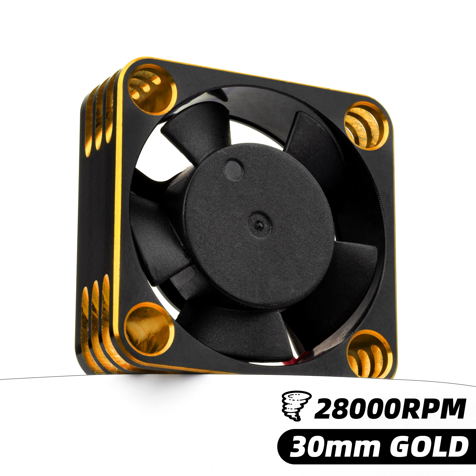 RC 25/30/35/40/50mm Fan 28000 RPM Warmteafvoer Koelventilator voor RC Crawler 1/10 1/8 1/5 Motor Borstelloze/Geborsteld ESC RC Auto
