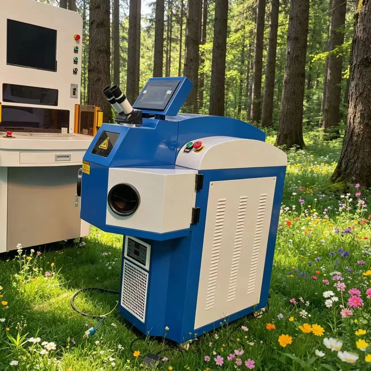 Small Mold Laser Welding Machine, Stable Stainless Steel Laser Welder For Goldsmith Jewelry Workshop
