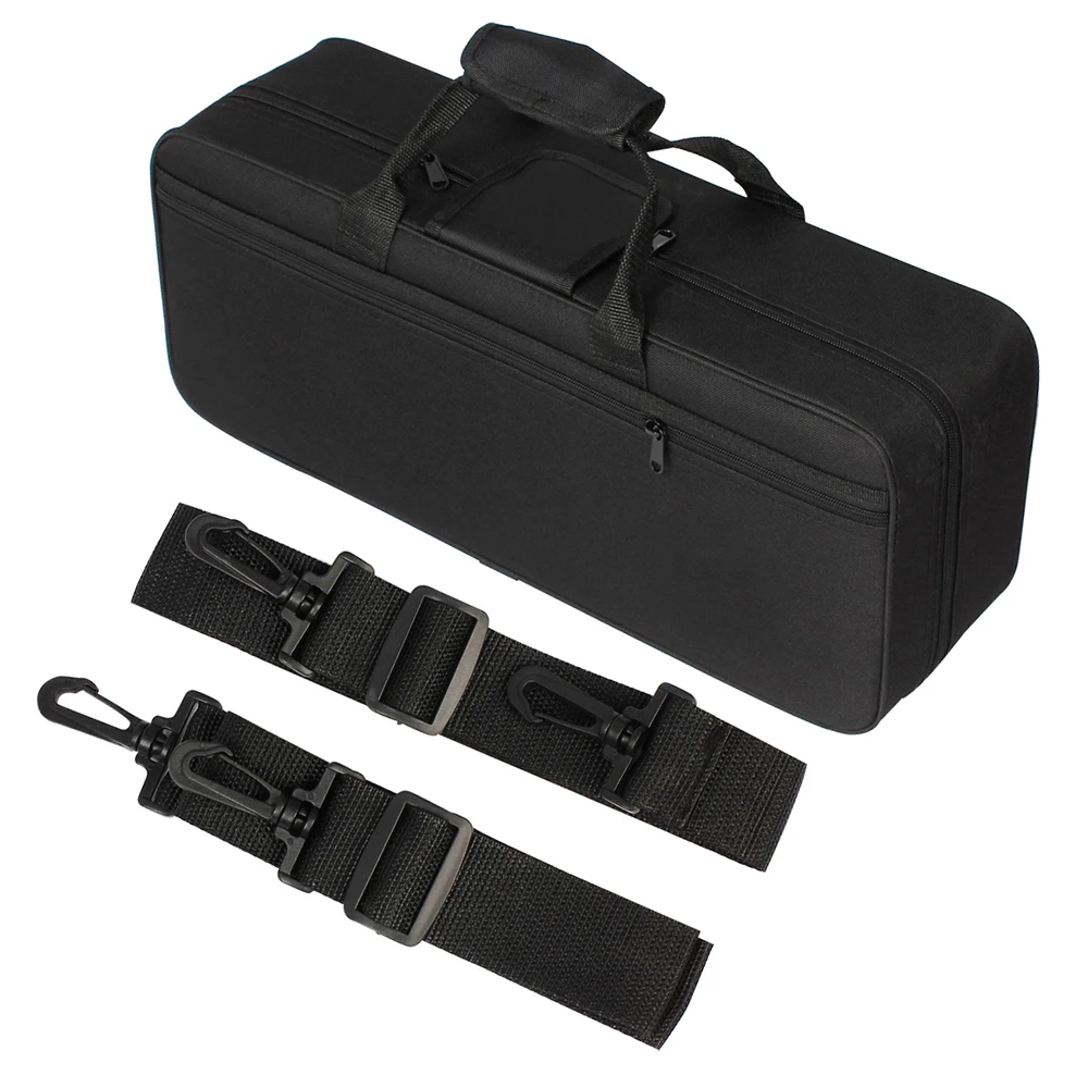 Trumpet Oxford Cloth Box Portable Trumpet Storage Box Backpack 600D Water-Resistant Case with Adjustable Dual Shoulder Strap