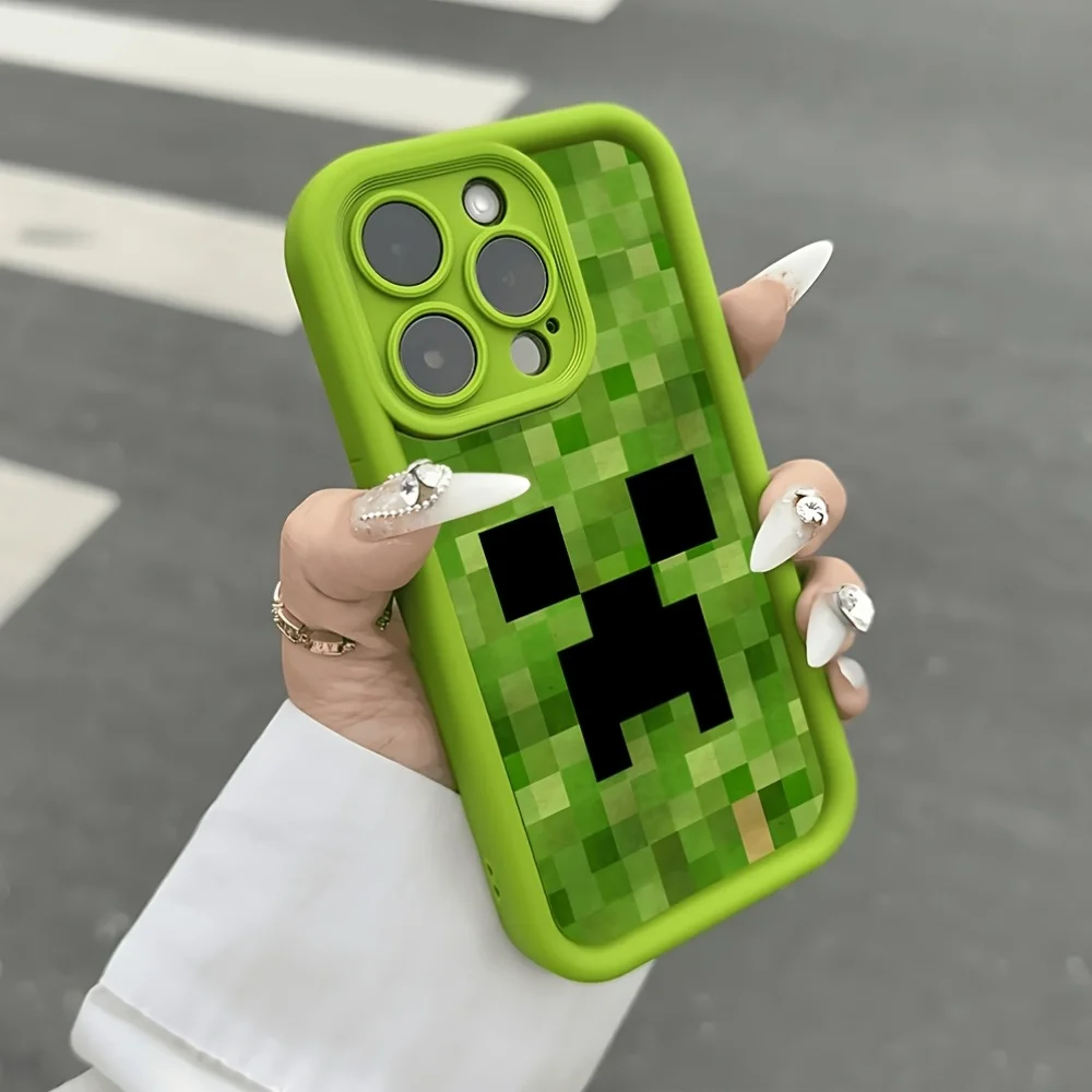 حافظة لهاتف آيفون 17 16 15 14 Pro Max Plus Air 13 12 11 XS X XR 16E غطاء ناعم مقاوم للصدمات