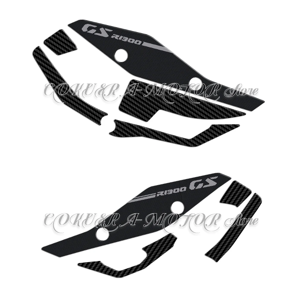

For R1300GS R 1300 GS 2023 2024 Motorcycle Accessories 3D Epoxy Resin Stickers Heel Protector Sticker