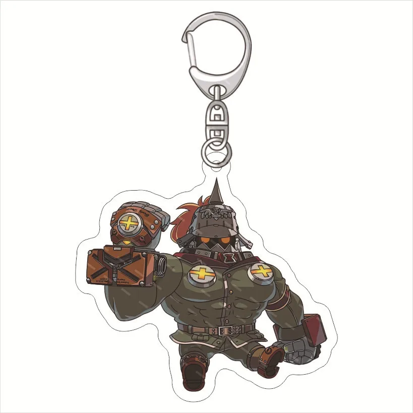 

GUILTY GEAR cosplay anime 6cm acrylic keychain portachivi