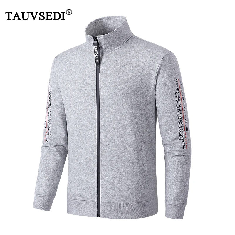 Autumn Men Casual Breathable Sport Jacket Coat Mens Running Jogger Tracksuit Male Stand Collar Sweatshirt Pullovers Overcoat 6XL