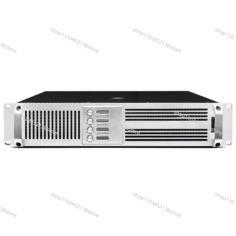2U 4 * 800W 4-channel Power Amplifier Class H Stereo Professional Audio System Professional Audio Amplifier
