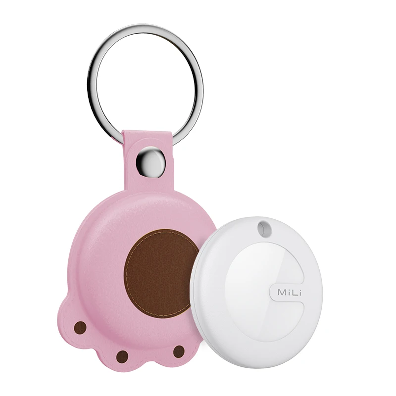 leapii MiLi MiTag Smart Tracking für Google Find My Android Tag Bluetooth-Tracker für Schlüssel, Koffer, Rucksack, Gepäck, GPS-Locator 4