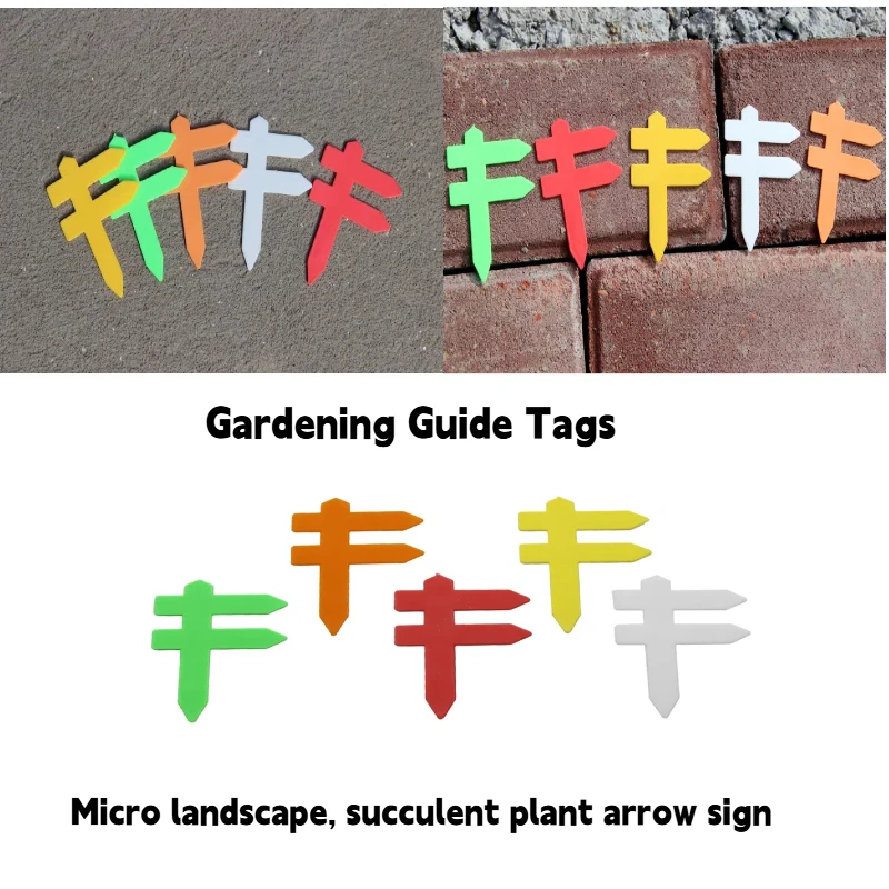 

50 шт., мини-цветные этикетки с растениями, уличные садовые знаки, этикетки для детского сада, садовые аксессуары, кукольный домик, бонсай, декор для газона, бирки