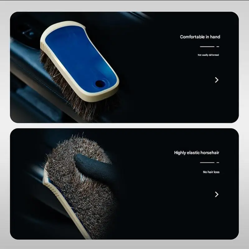 فرشاة تفصيل جديدة كثيفة للسيارات لعام 2025 للقطاعات الضيقة، تتضمن حقيبة تخزين لخطة الشعر الناعمة #3
