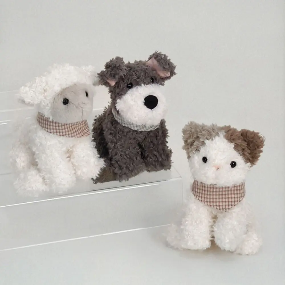 

Cat Lamb Farm Animals Plush Toy Fluffy Interactive Stuffed Dog Cat Lamb Doll Comfortable Soft Curly Haired Dog Doll
