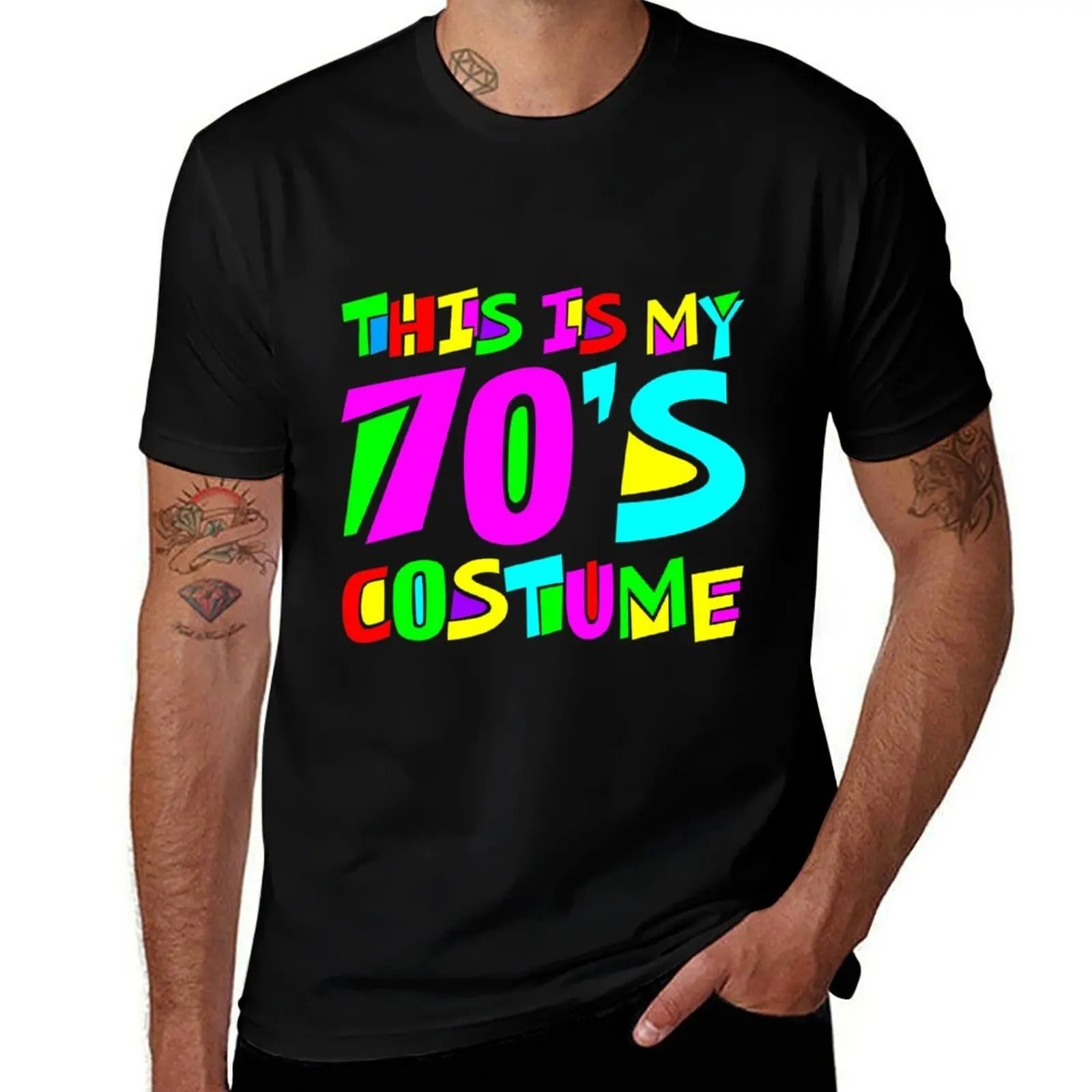 

This Is My 70s Costume T-Shirt t shirts cotton 100% t shirt custom print printed t shirts for man T-shirt