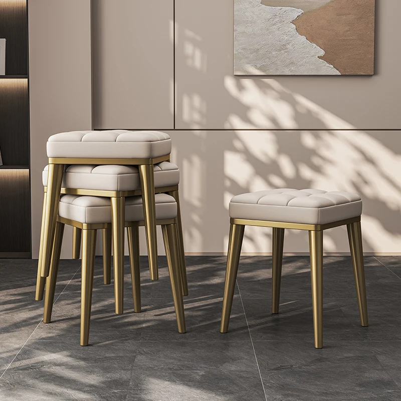 

Restaurant Stoot Dining Chairs Modern Mobile Luxury Kitchen Living Room Hotel Dining Chairs Ergonomic Silla Library Furniture