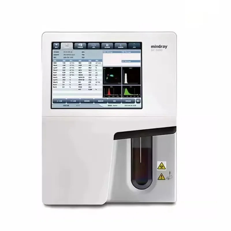 Used Mindray Hematology Analyzer Touch Screen 5 Part BC5000