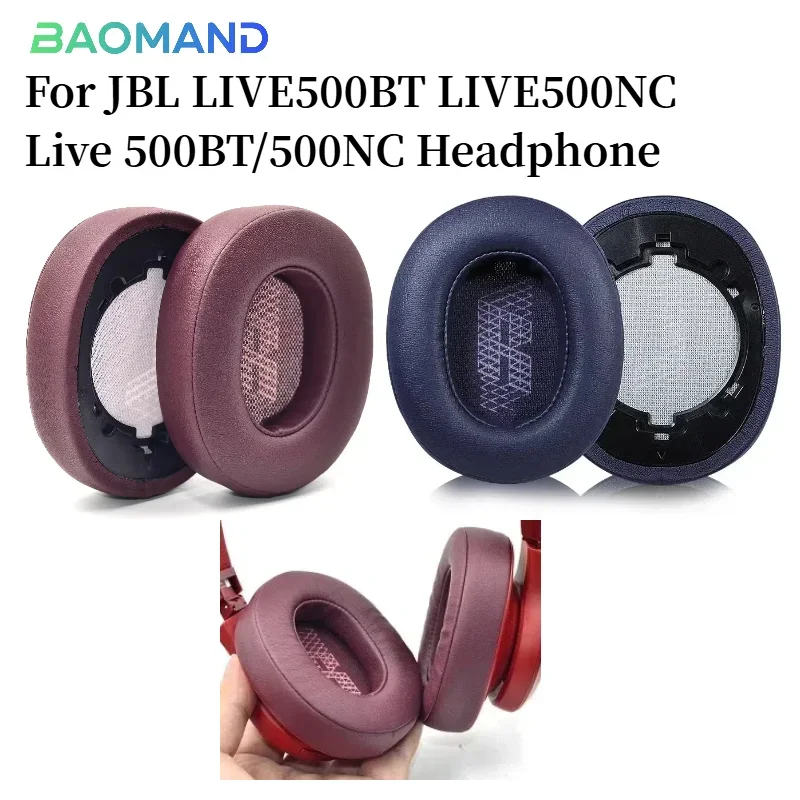 

Replacement Ear pads Fits for JBL LIVE500BT LIVE500NC Live 500BT/500NC Headphones Ear Cushions Earpads headset