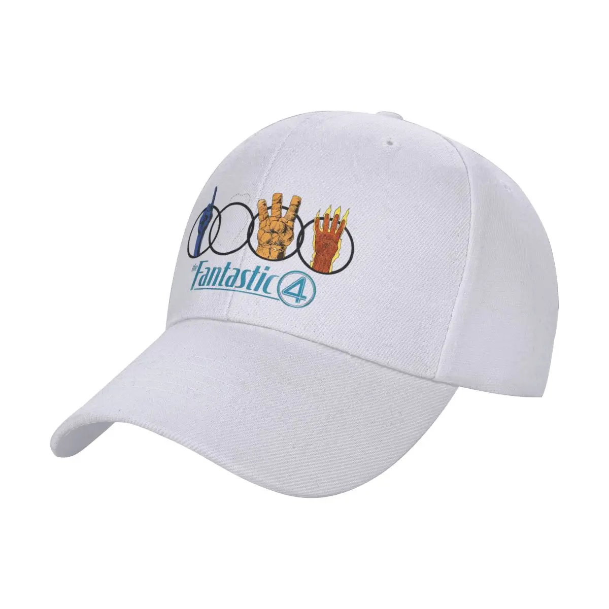 Gorra de béisbol The Fantastic Four First Logo Reed Richards para hombre, gorra de camionero, gorras Snapback ajustables, gorra de camionero, sombreros de verano