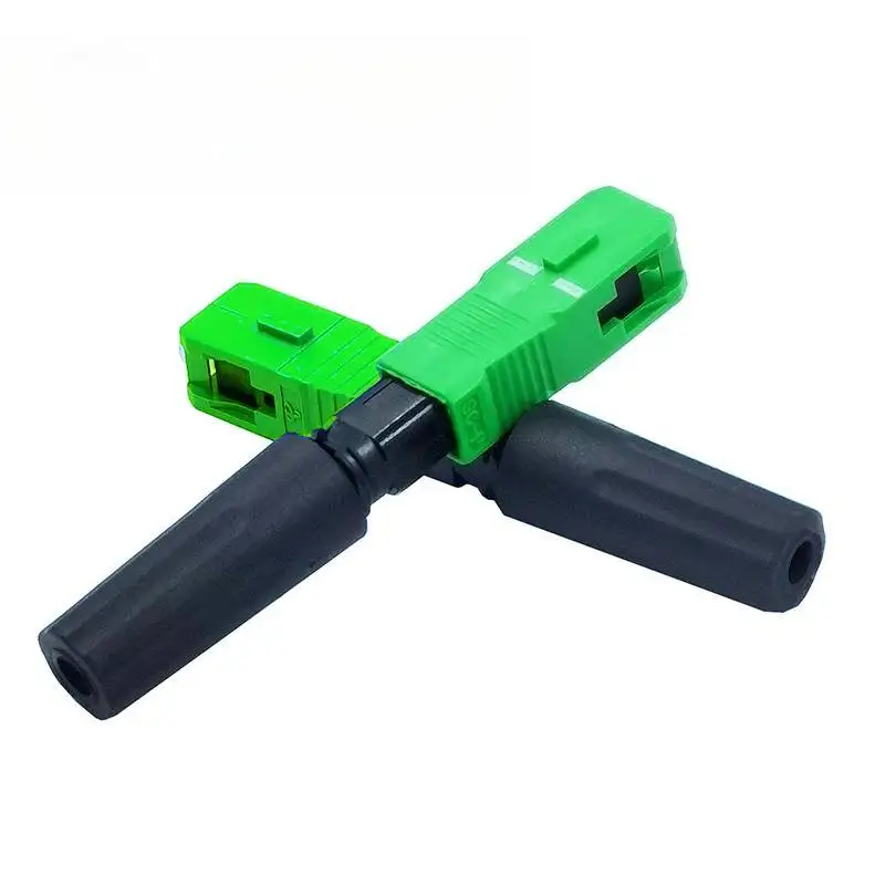 

SC FTTH Волоконно-оптический быстрый разъем APC Connection Field Assembly Высокоточный оптический адаптер для встраиваемого применения