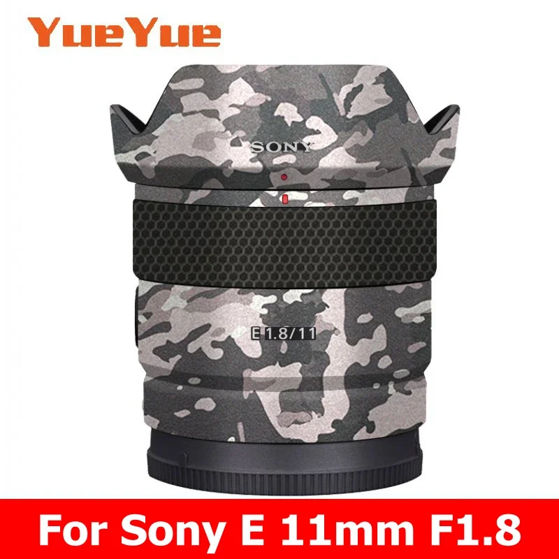 E11 F1.8 Decal Skin Vinyl Wrap Film Lens Body Protective Sticker Protector Coat For Sony E 11mm F1.8 SEL11F18 11 1.8 E11F1.8