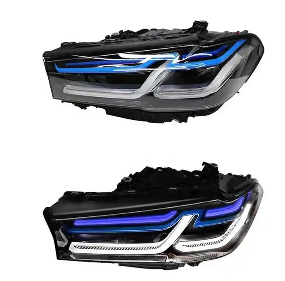 5'G30 2011-13用G30レーザーヘッドライト ♪良品♪BMW 5シリーズ G30 後期 純正 ヘッドランプ 右 LED レーザー