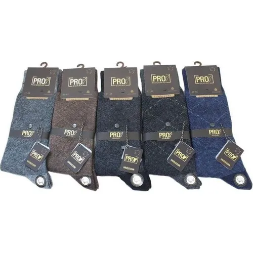 Pro Akdağ Thermal Lambswool Wool Male Socks 6 Pcs