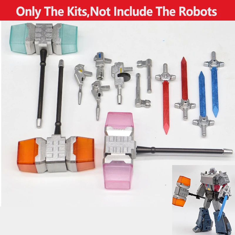 Vernietiging Game-Style Armament Upgrade-accessoiresets Set voor SS86 Mgatron en Wheeljack + Sunstreaker