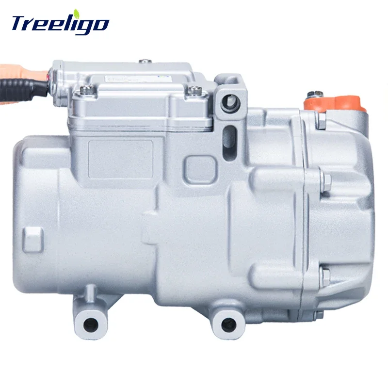 China Manufactory 12v 24v 48v Universal Electric Car Ac Compressor Air Conditioning Scroll R134a R1234yf Aircon Compressor