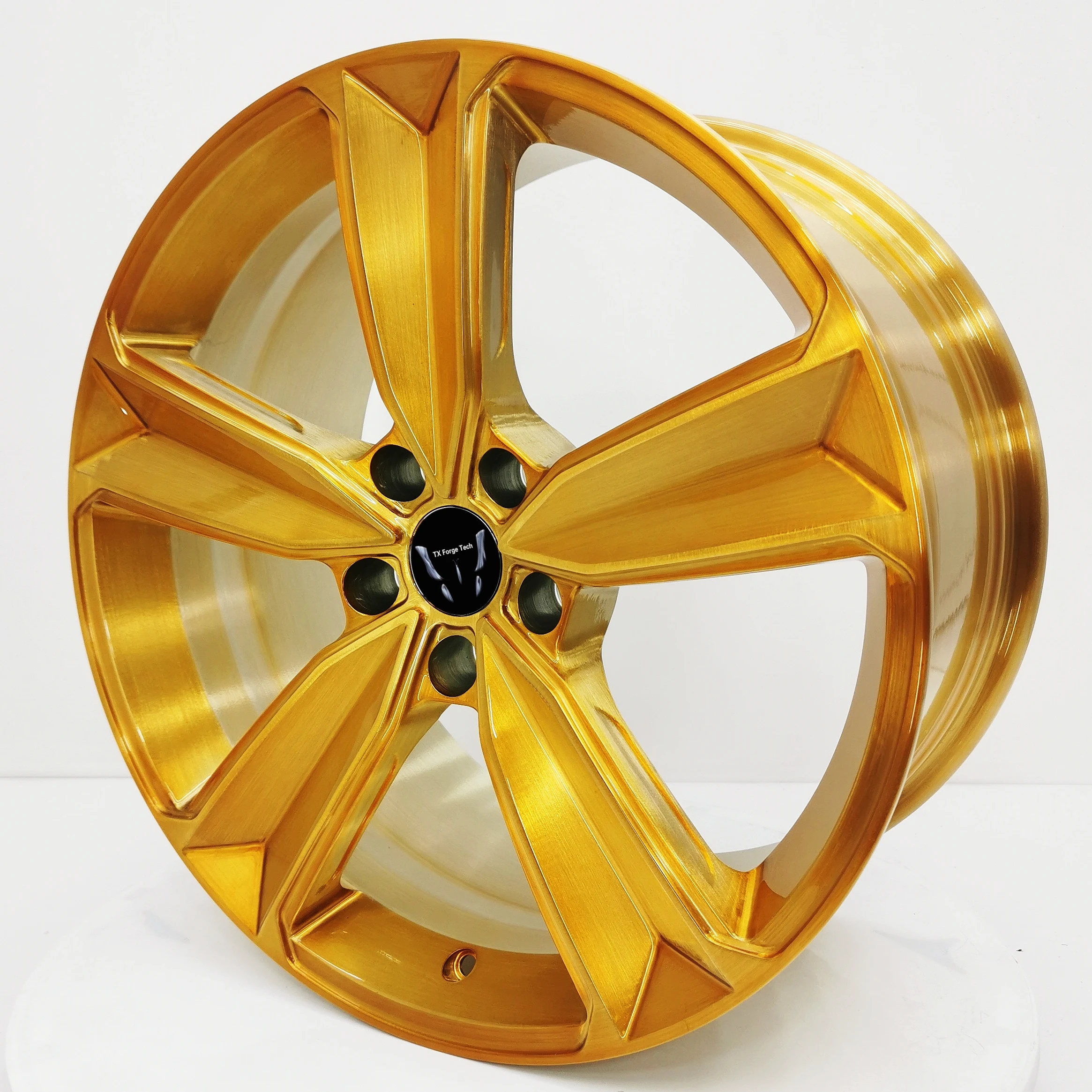 Custom Outstanding Quality D3869 19 Inch Forged Wheels 5x114.3 & 5x112 Rims with Bronze Finish New Aluminium Alloy 25/35/40mm ET