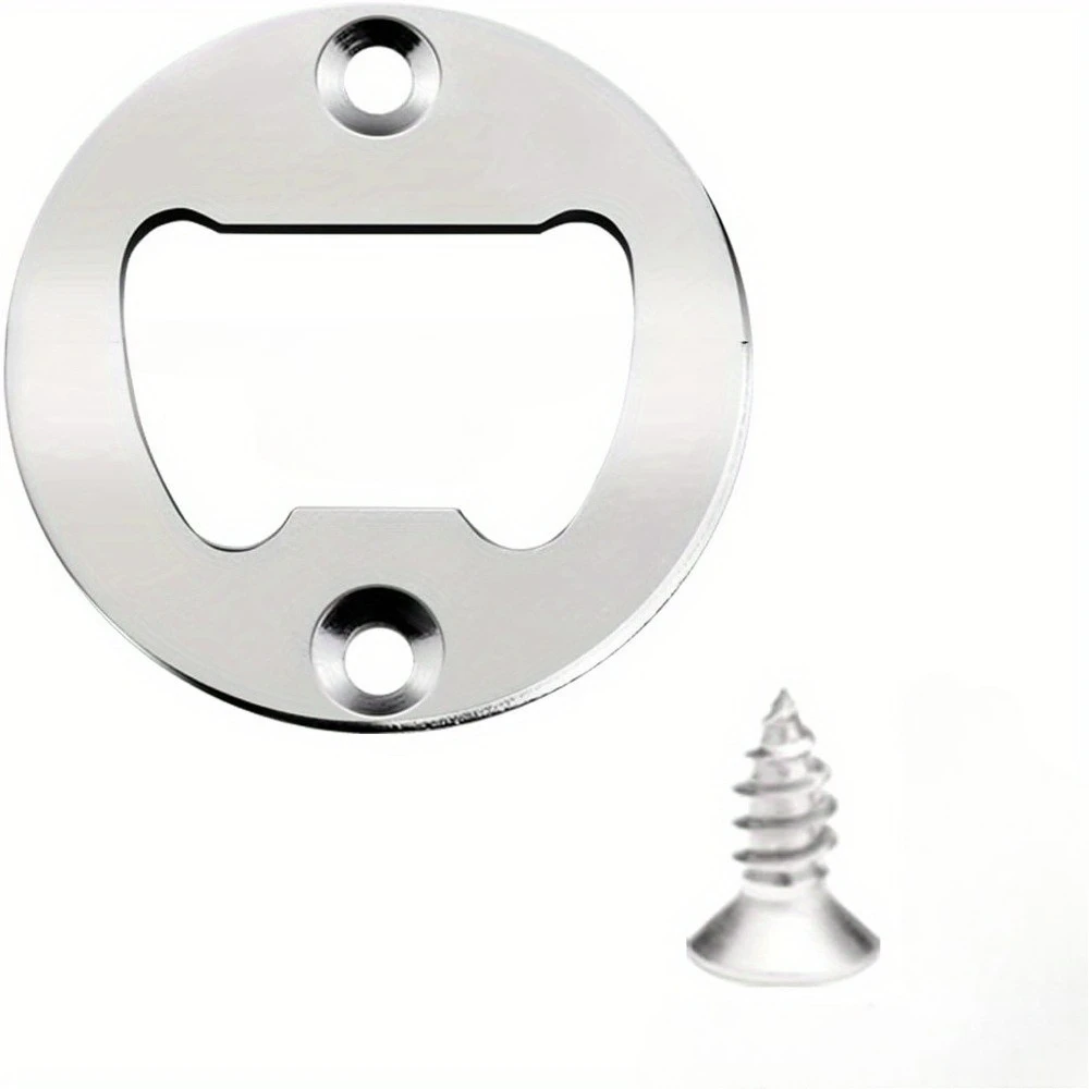 50Set DIY Bottle Opener Insert Kits,Beer Bottle Opener Hardware Parts Accessories For Resin Mold Bottle Opener
