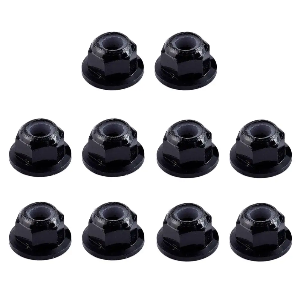 10Pcs Steel Fastener Nuts Fit for HPI HSP ZD Axial RC Car