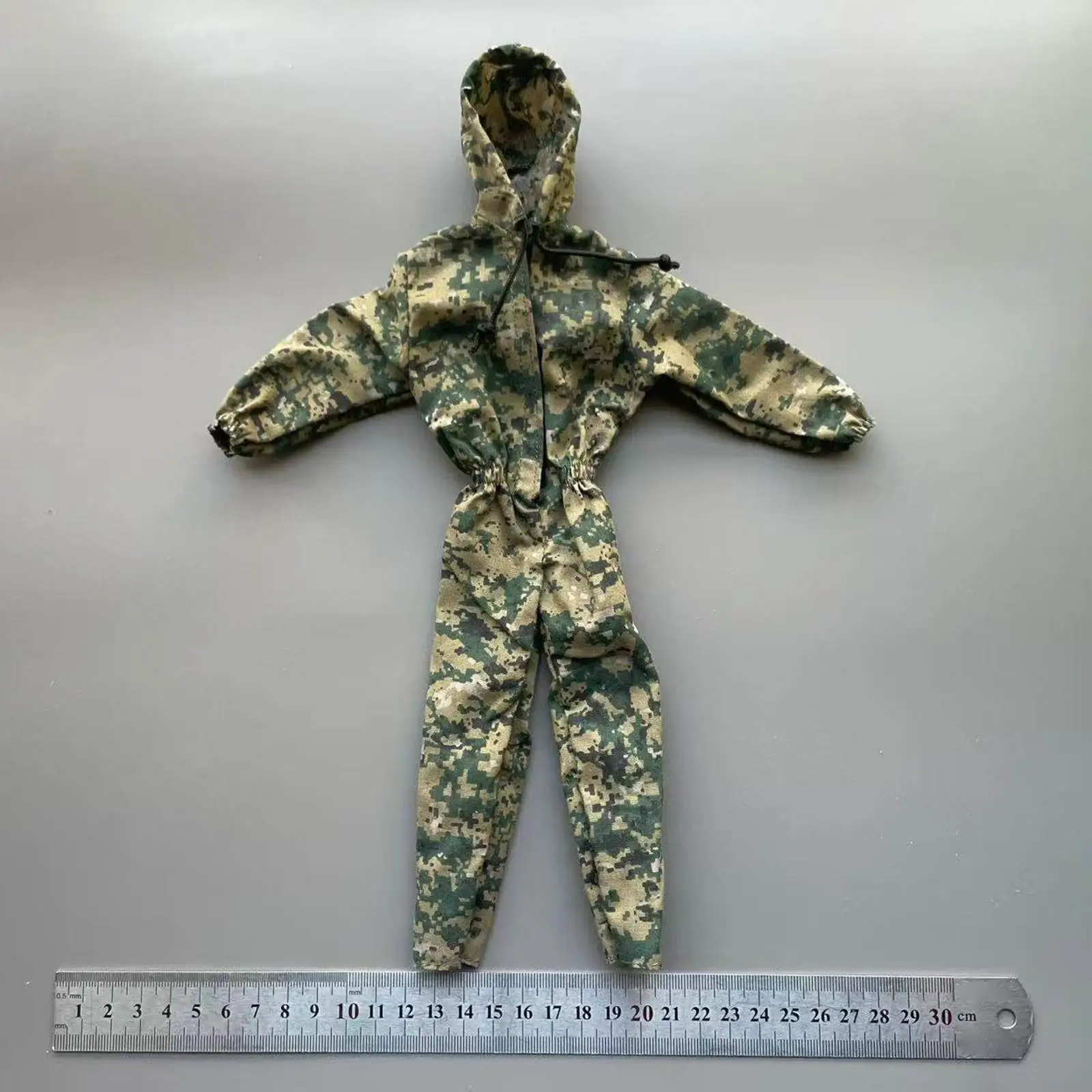 Roupas para Figuras de Ação em Escala 1:6, Macacão de Soldado, Fantasia para Bonecos, Roupas Miniatura para Corpo de Bonecos Masculinos de 12 Polegadas