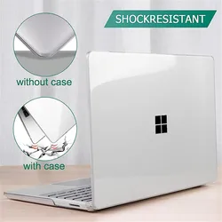 2022 New Crystal Laptop Case For Microsoft Surface Laptop 3/4/5 13.5 Inch Model 1868 1951 2020 2021 Protective Hard Shell Cover